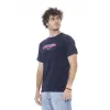 Blue Cotton T-Shirt sold by Louxly