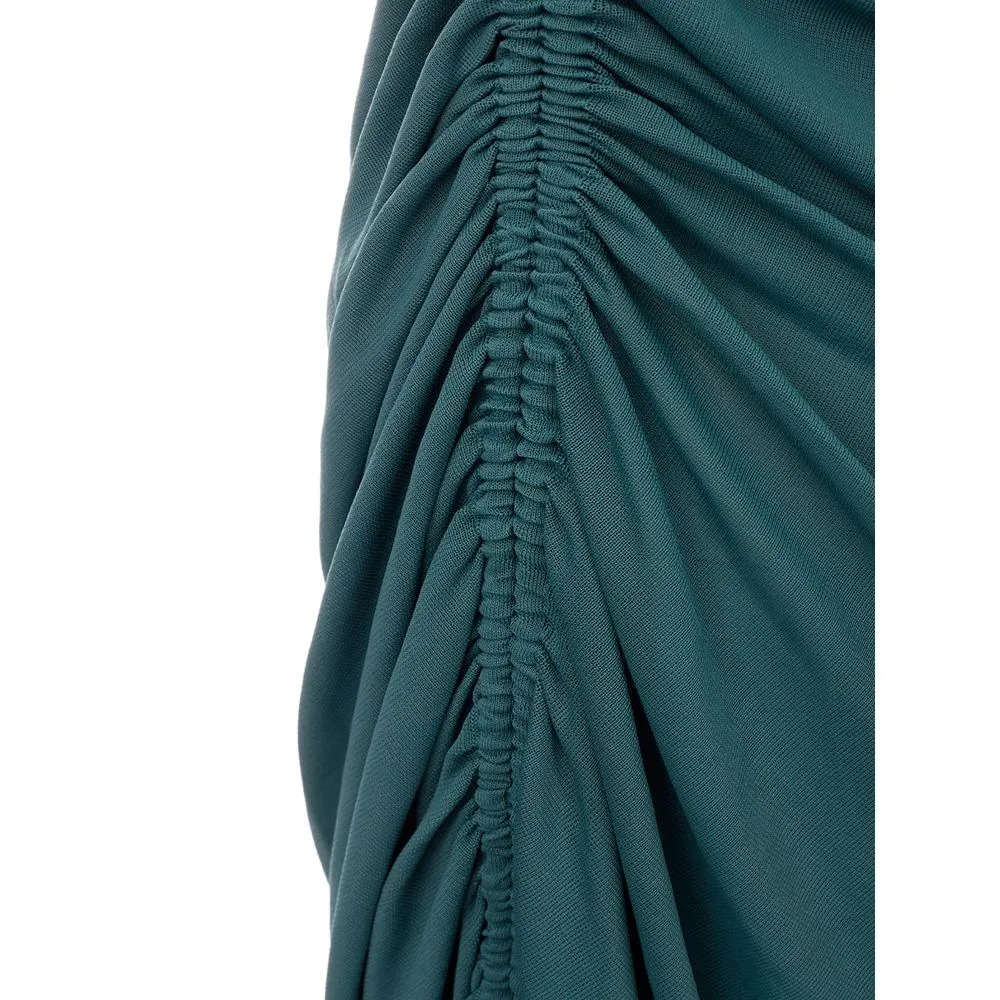 Elegant Green Viscose Dress for Women sold by Louxly product image thumbnail 3