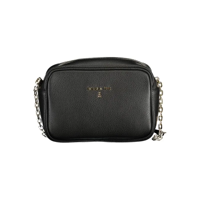 Black Leather Handbag sold by Louxly