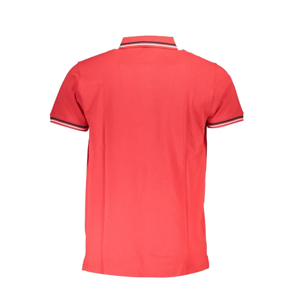 Red Cotton Polo Shirt sold by Louxly product image thumbnail 2