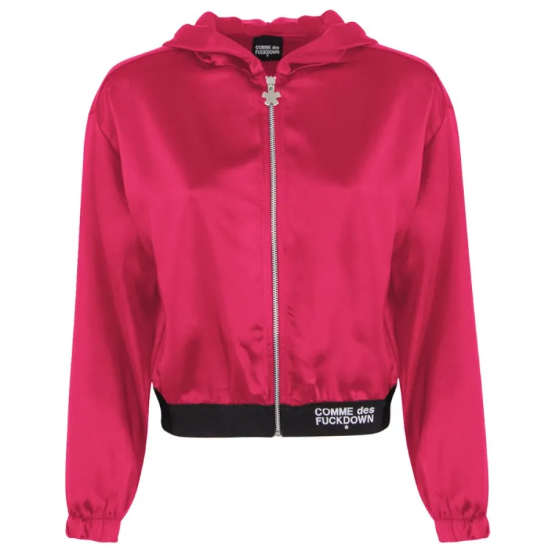 Fuchsia Polyester Sweater sold by Louxly