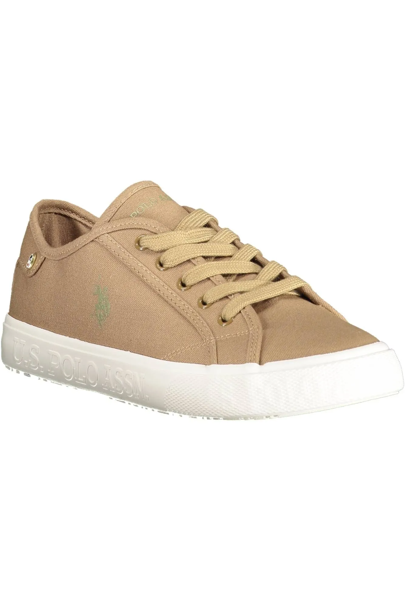 Chic Brown Lace-Up Sporty Sneakers sold by Louxly product image thumbnail 2