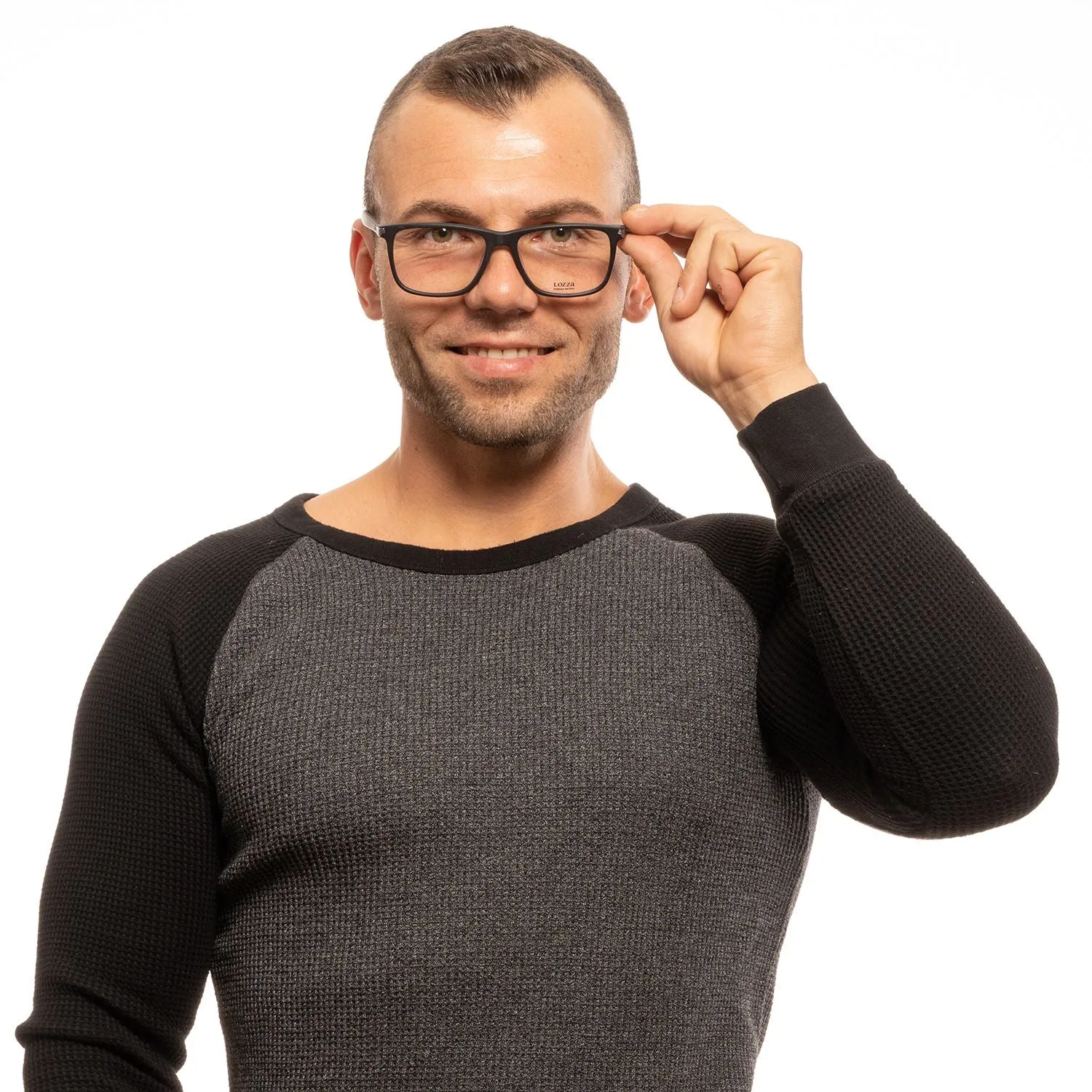 Black Men Optical Frames sold by Louxly product image thumbnail 4