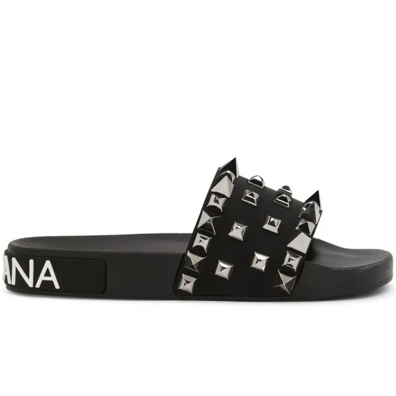 Studded Elegance Slipper Sandals sold by Louxly