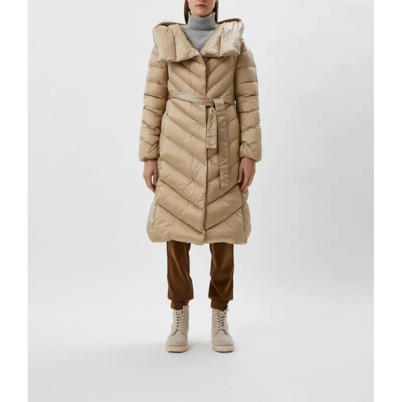 Beige Polyamide Jackets & Coat sold by Louxly