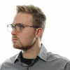 Silver Men Optical Frames sold by Louxly