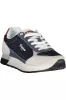 Blue Polyethylene Men Sneaker sold by Louxly