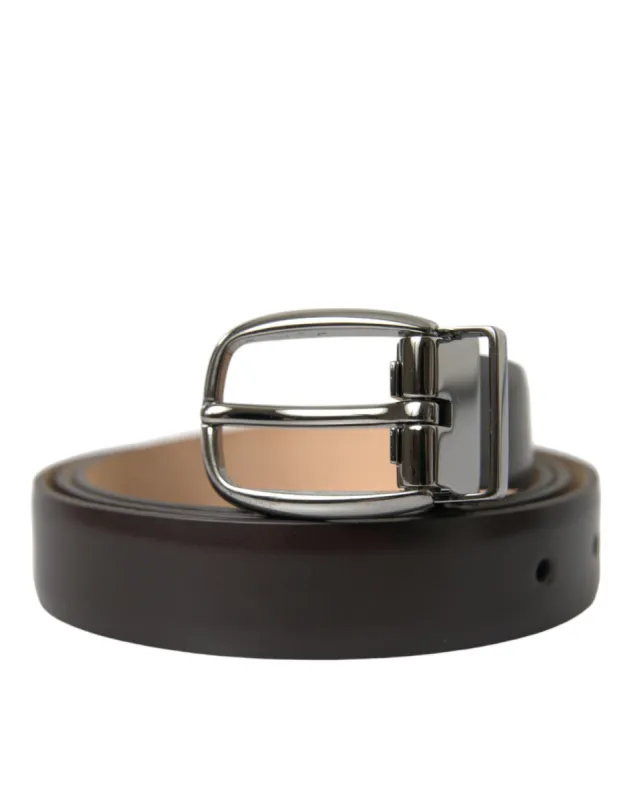 Elegant Leather Belt with Eye-Catching Buckle sold by Louxly