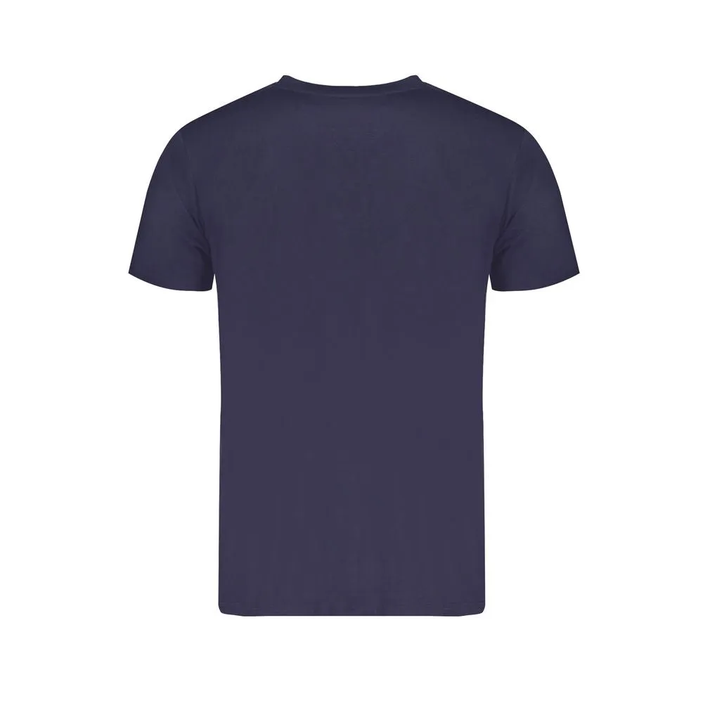 Blue Cotton T-Shirt sold by Louxly product image thumbnail 2