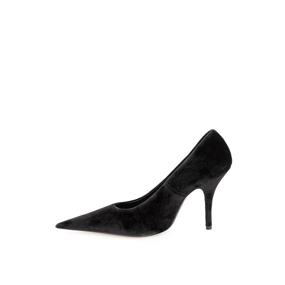 Elegant Velvet Black Pumps sold by Louxly product image thumbnail 2