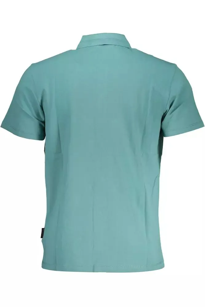 Chic Short-Sleeved Green Polo for the Stylish Gent sold by Louxly product image thumbnail 2