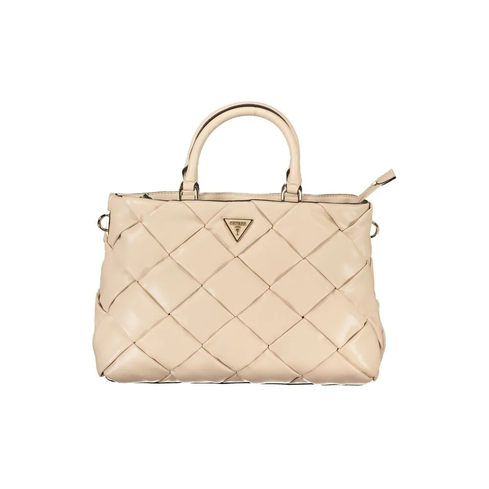 Pink Polyethylene Handbag sold by Louxly