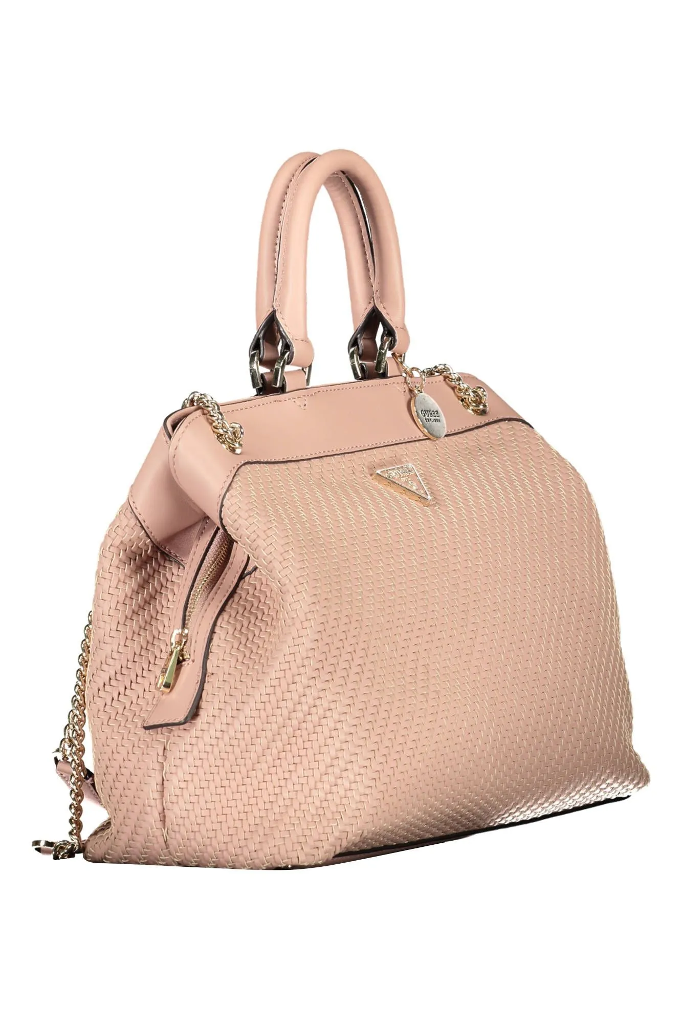 Pink Polyethylene Women Handbag sold by Louxly product image thumbnail 3
