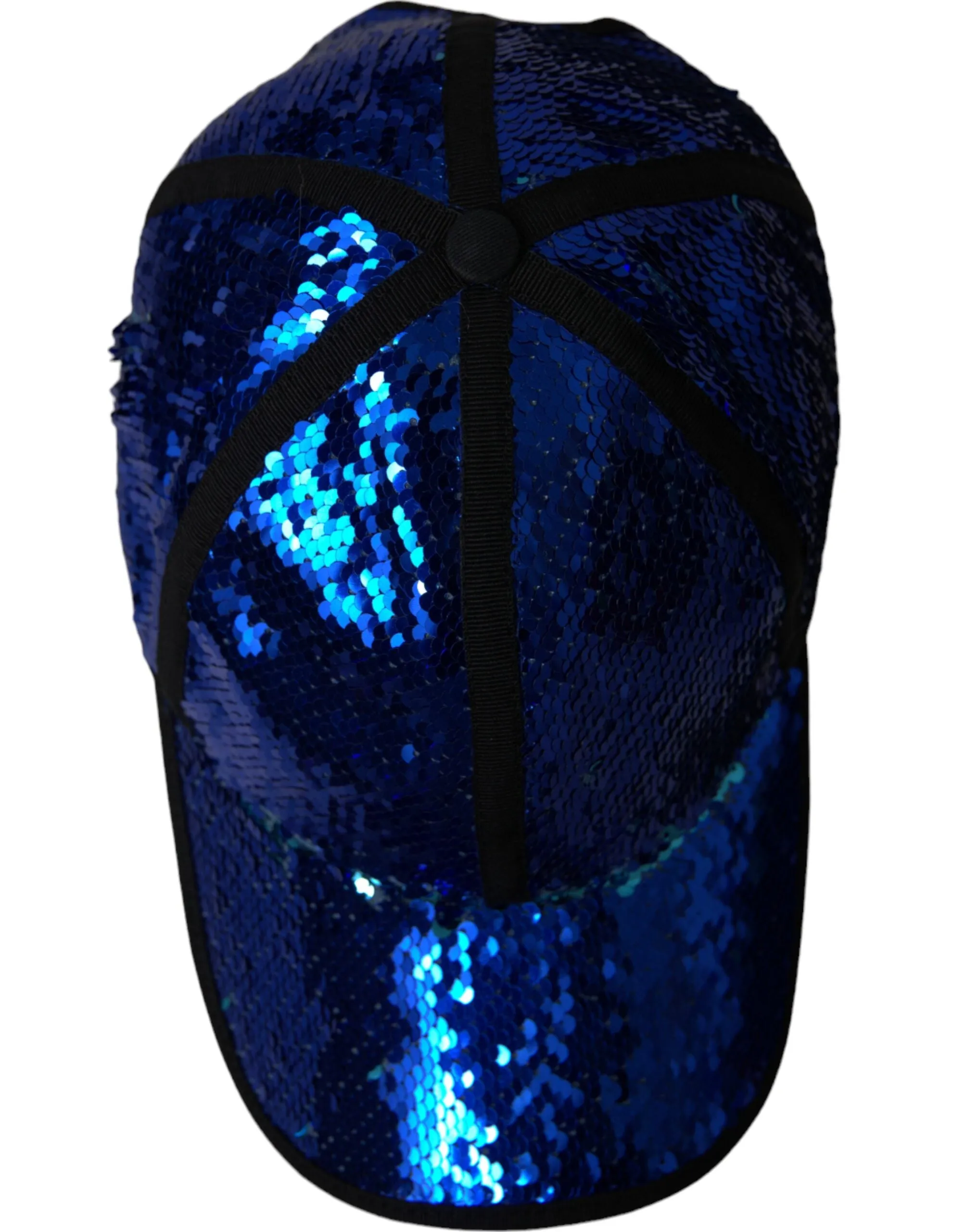 Royal Blue Sequin Baseball Hat Men sold by Louxly product image thumbnail 4