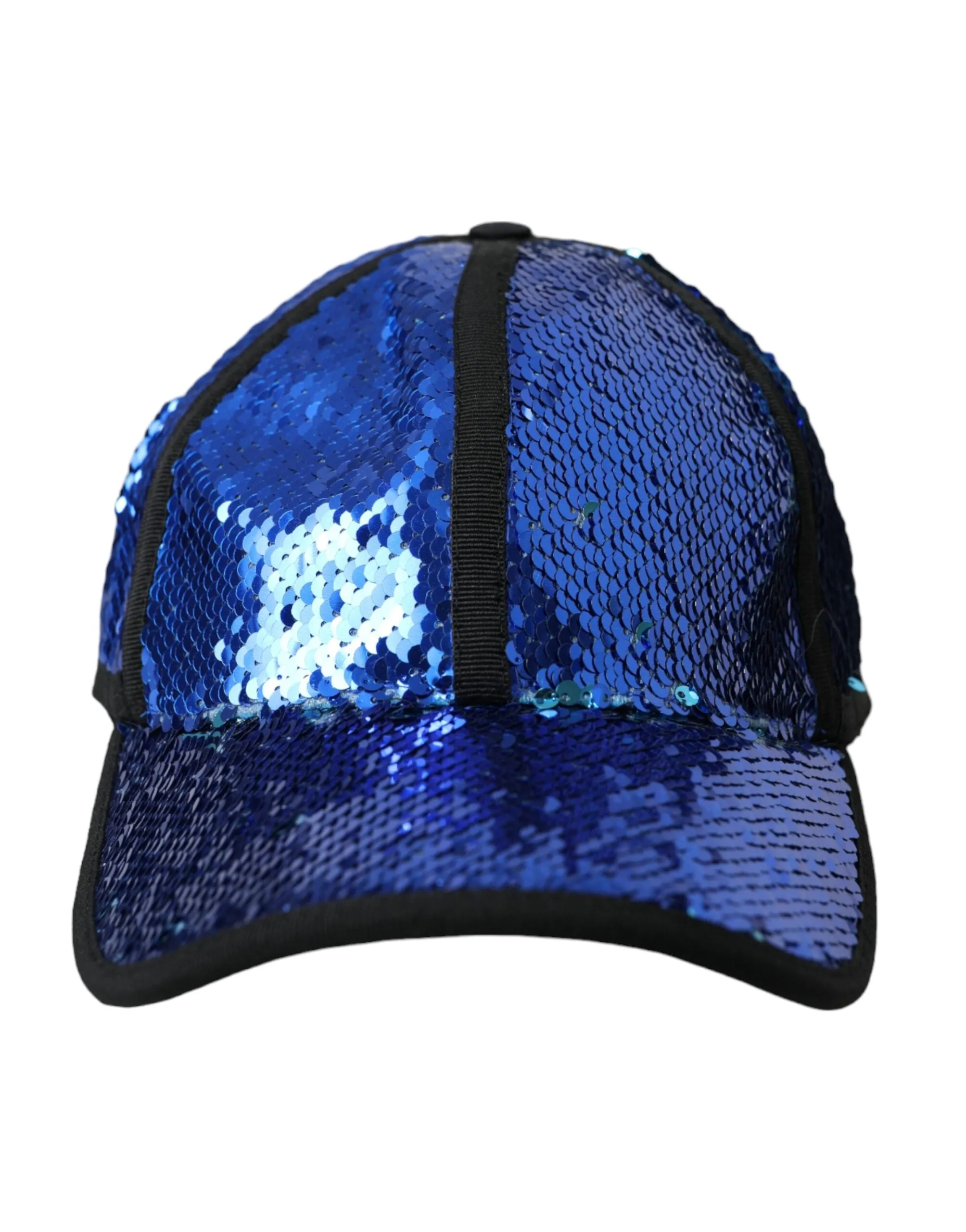 Royal Blue Sequin Baseball Hat Men sold by Louxly