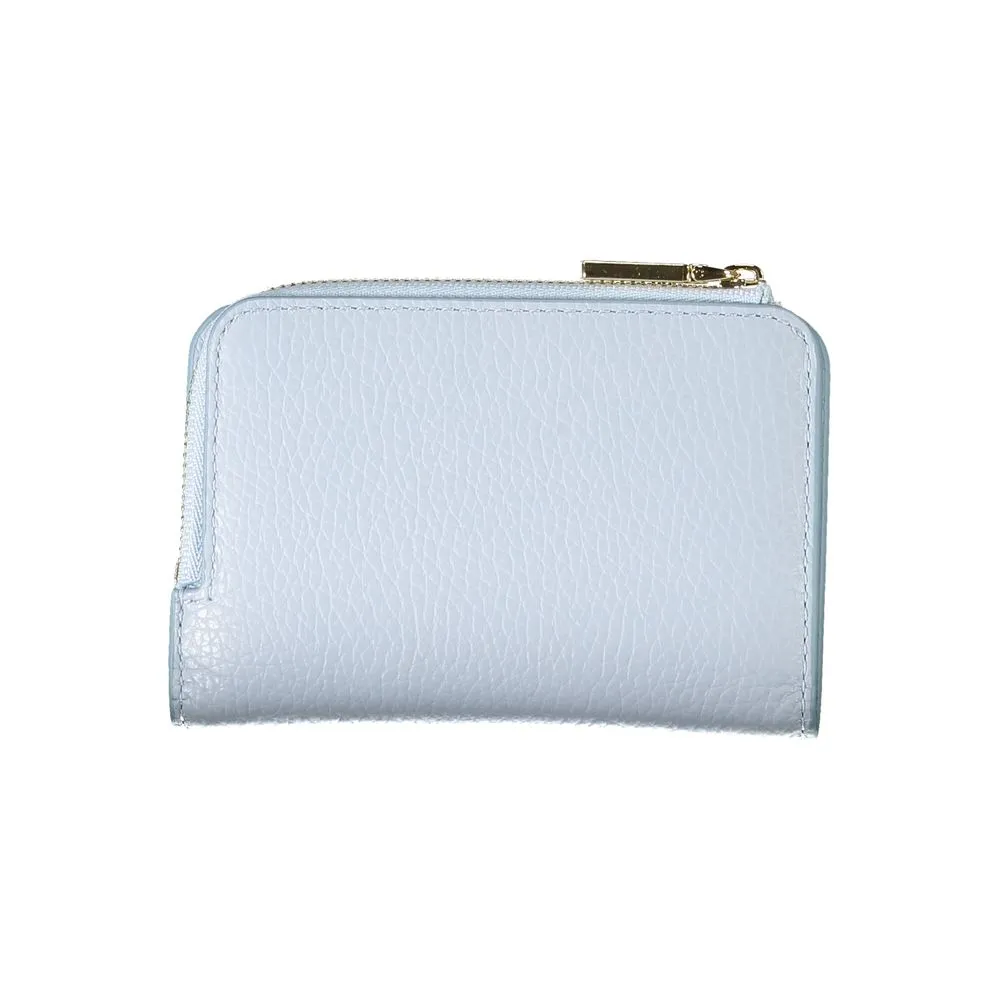 Light Blue Leather Wallet sold by Louxly product image thumbnail 2