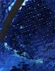 Royal Blue Sequin Baseball Hat Men sold by Louxly