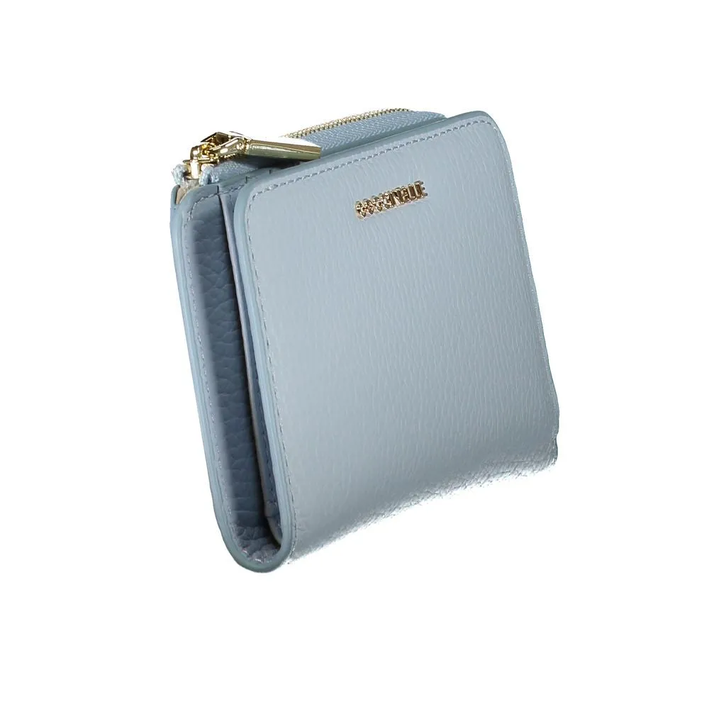 Light Blue Leather Wallet sold by Louxly product image thumbnail 3