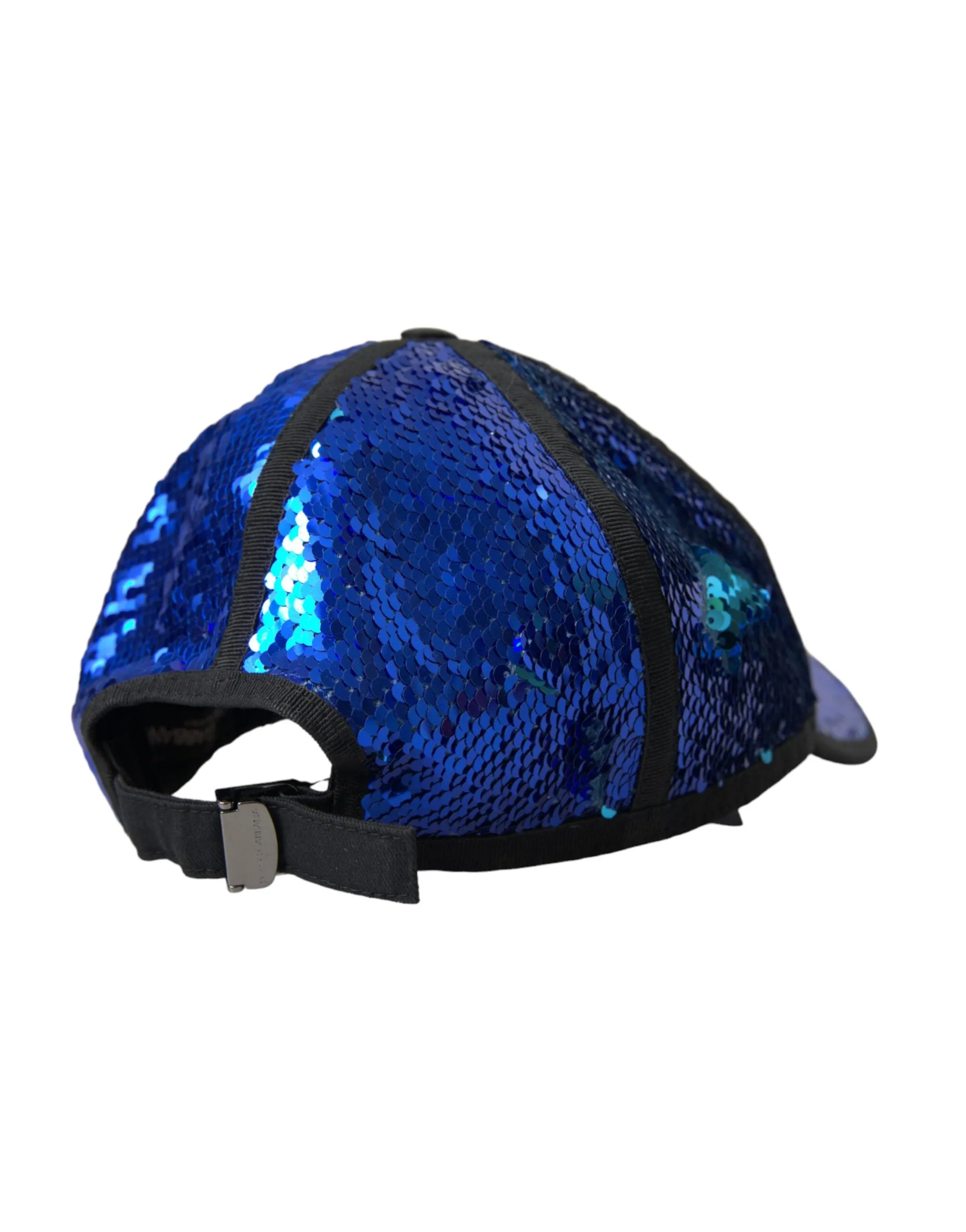 Royal Blue Sequin Baseball Hat Men sold by Louxly product image thumbnail 3