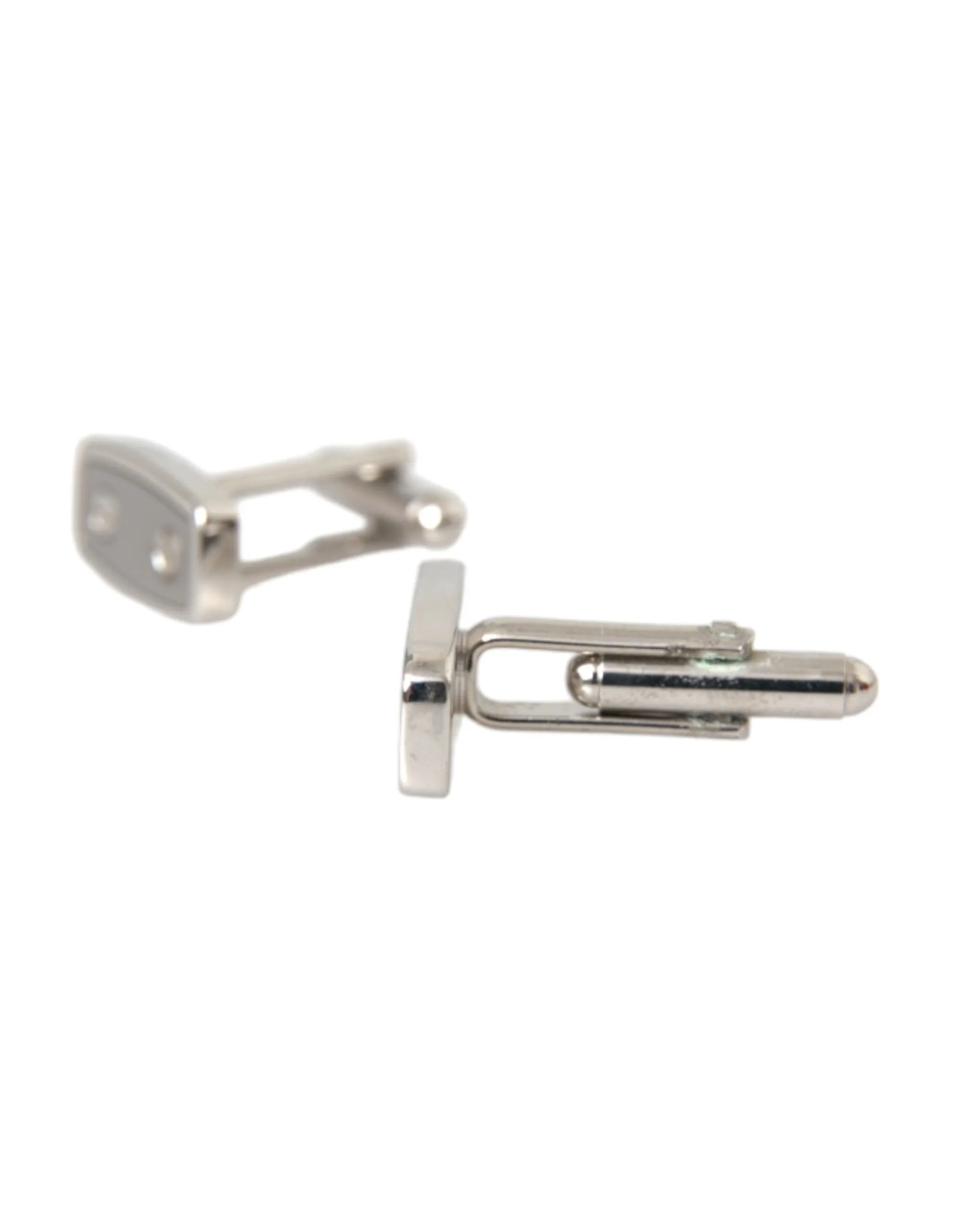 Silver Plated Metal Brass Pin Men Cufflinks sold by Louxly product image thumbnail 5