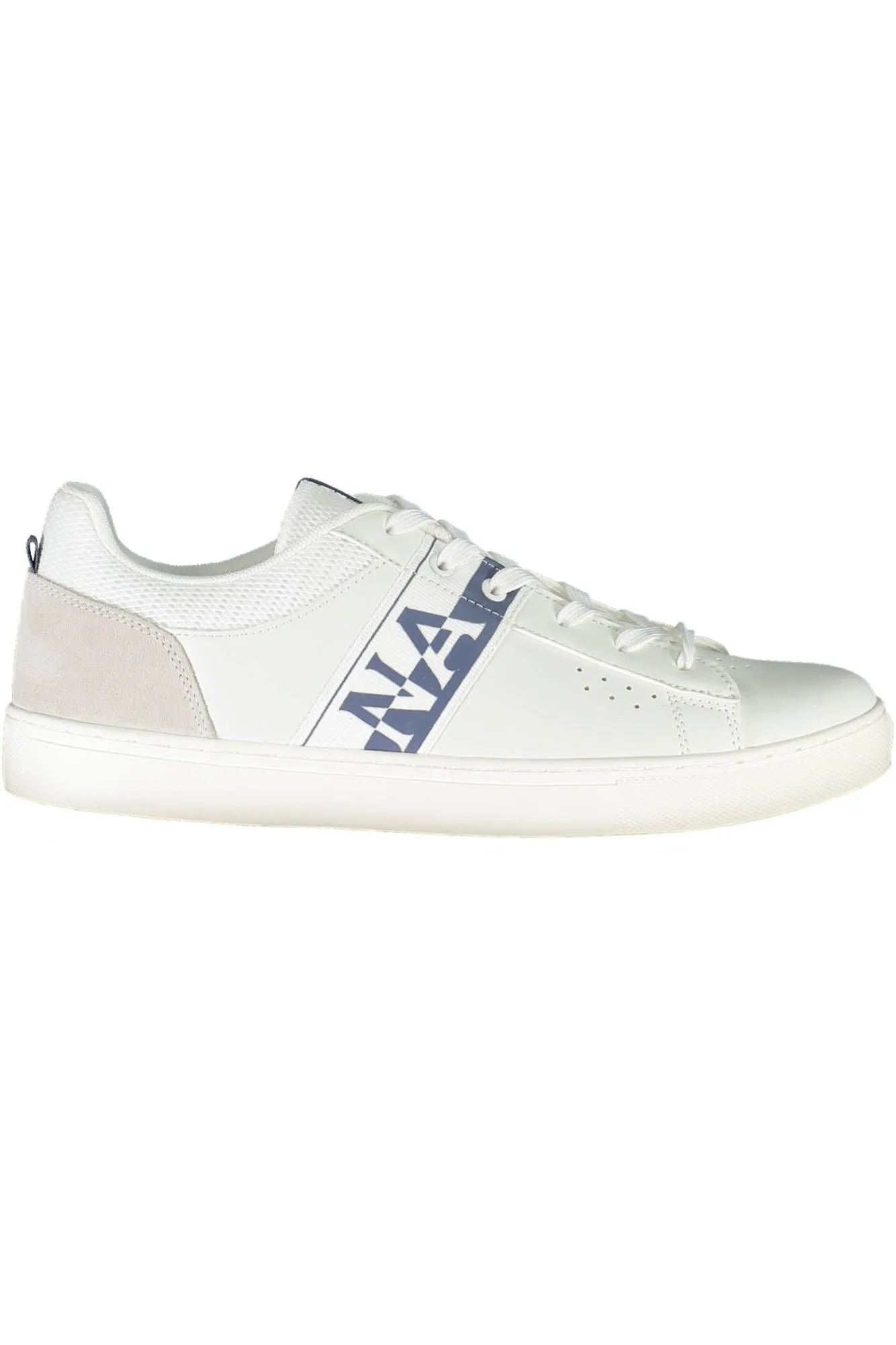 White Leather Men Sneaker sold by Louxly