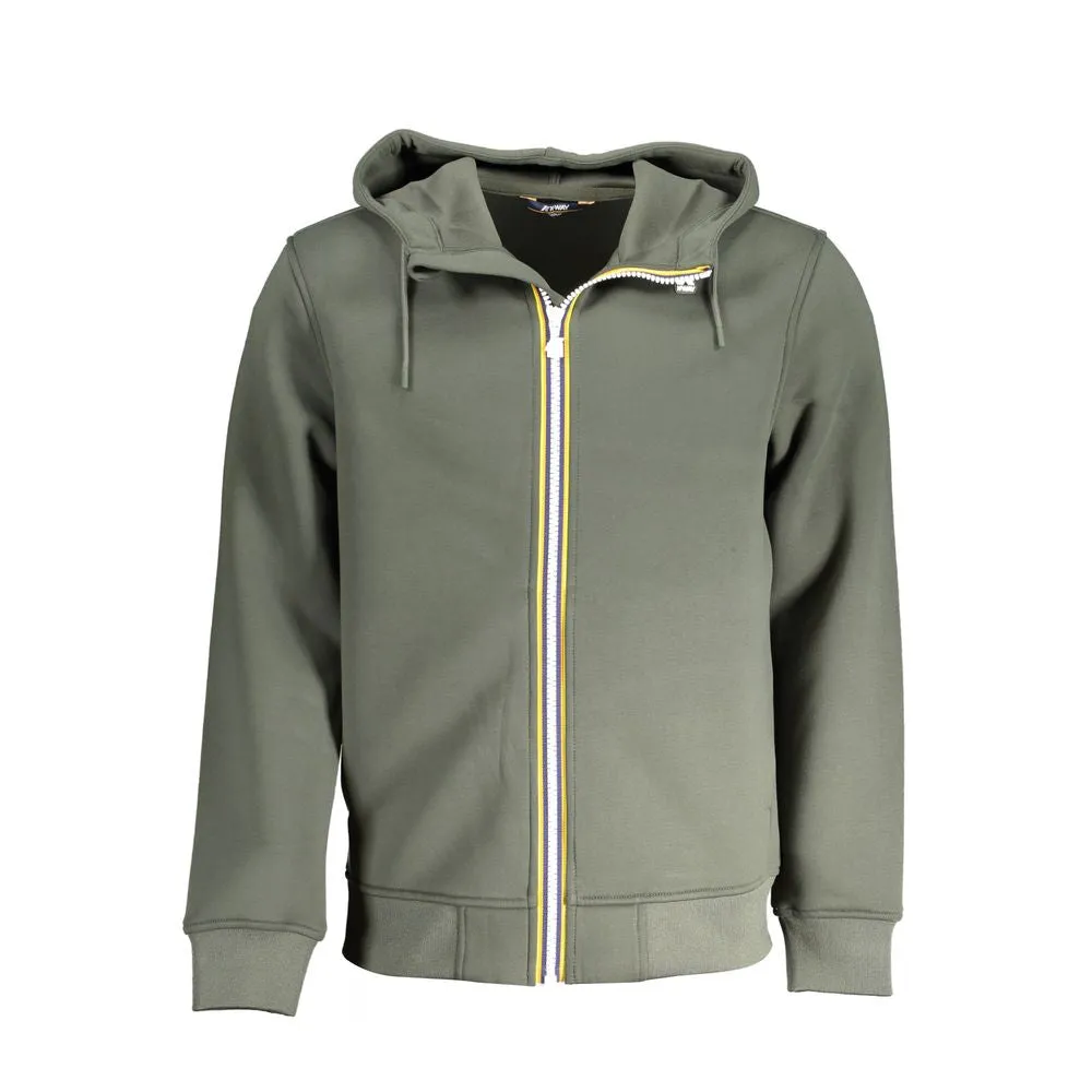 Green Polyester Jacket sold by Louxly