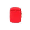 Jet Set Bright Red Pebbled Leather North South Chain Crossbody Bag sold by Louxly