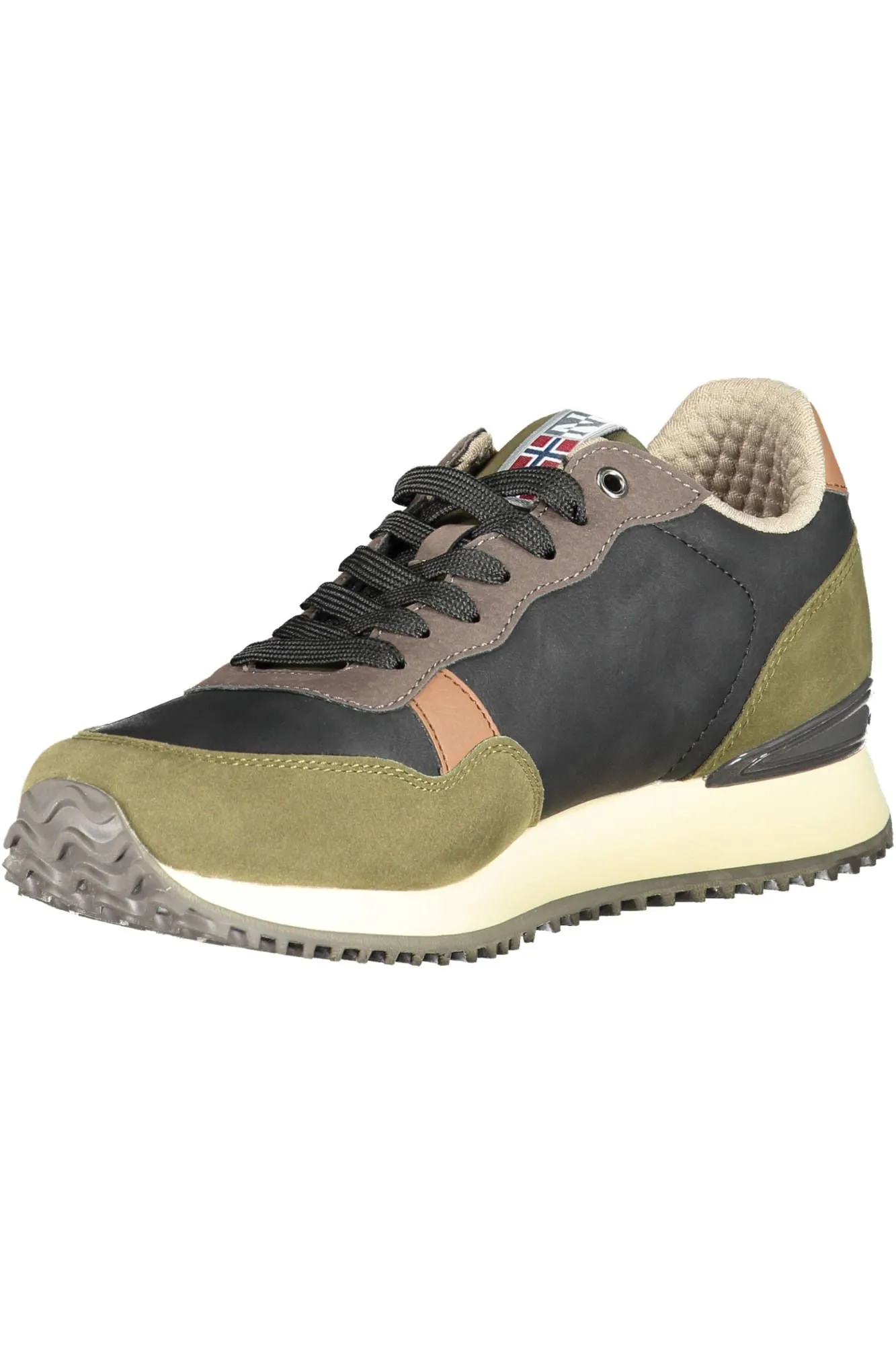 Green Polyester Men Sneaker sold by Louxly product image thumbnail 3