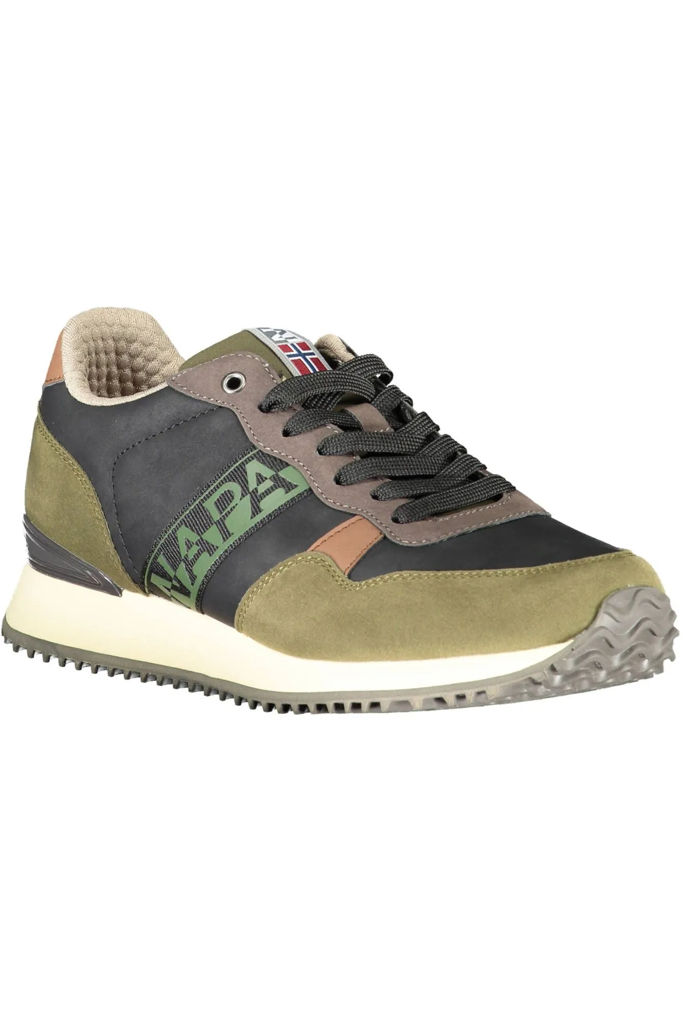 Green Polyester Men Sneaker sold by Louxly product image thumbnail 2
