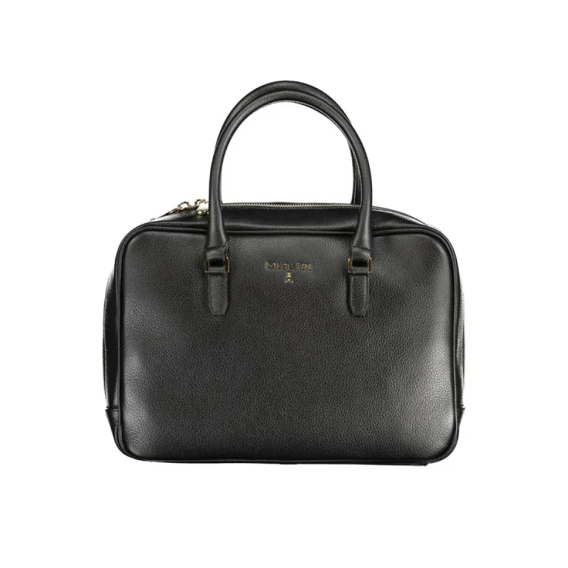 Black Leather Handbag sold by Louxly