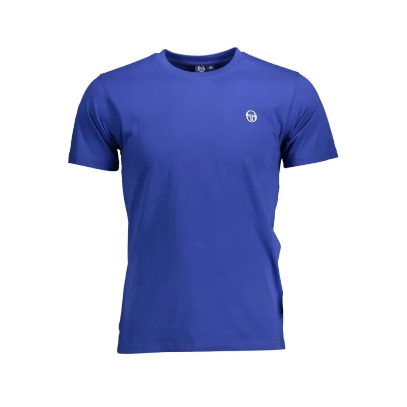 Blue Cotton T-Shirt sold by Louxly