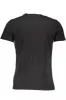 Black Cotton Men T-Shirt sold by Louxly