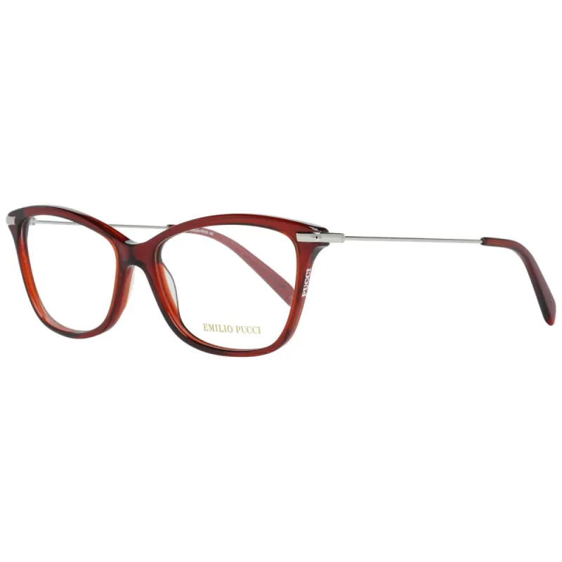Red Women Optical Frames made by Emilio Pucci