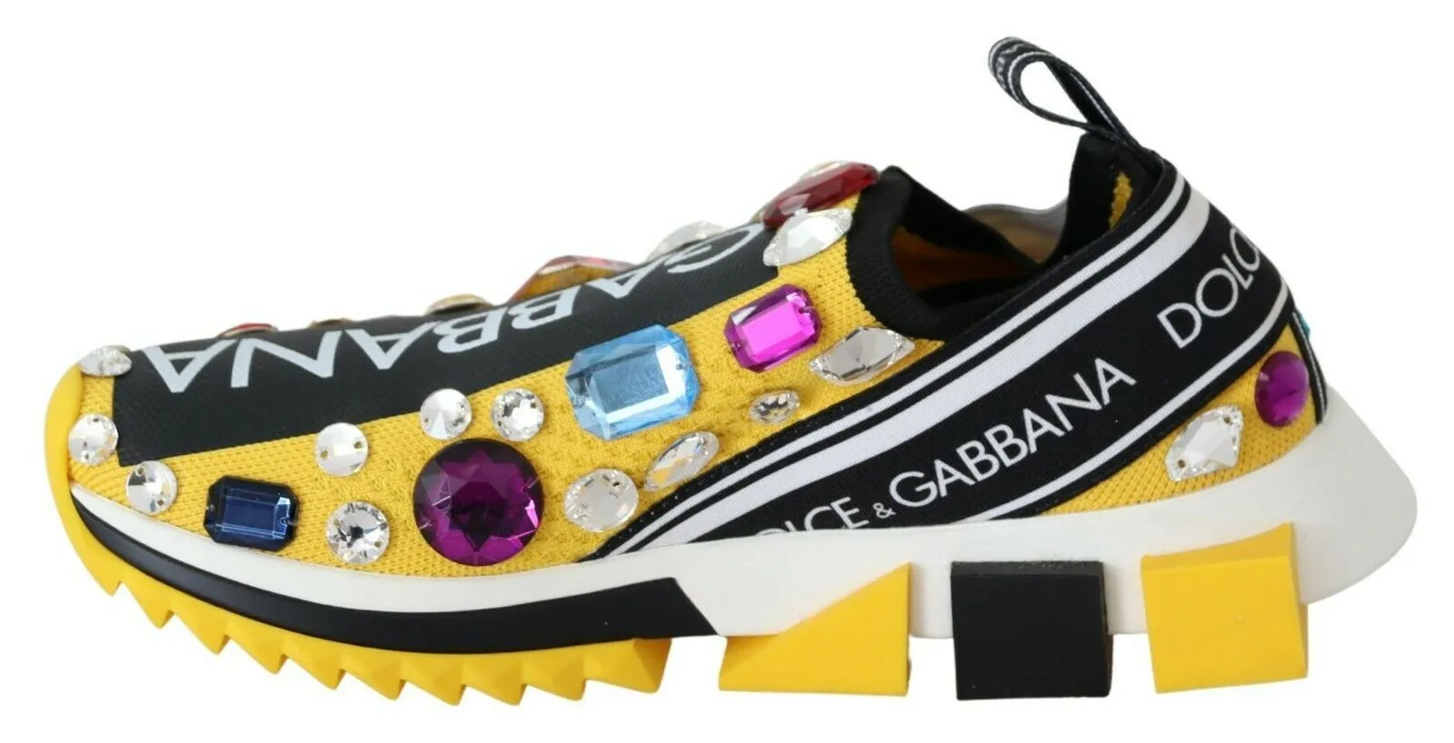 Embellished Yellow Sorrento Sneakers sold by Louxly product image thumbnail 2