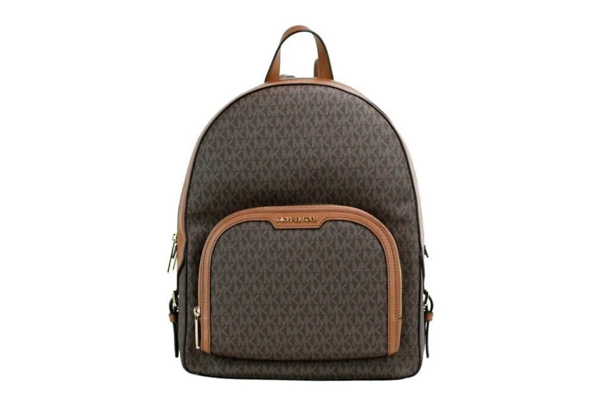 MICHAEL KORS ロゴパターンリュック Jaycee Medium Embellished Signature Logo Backpack | Michael