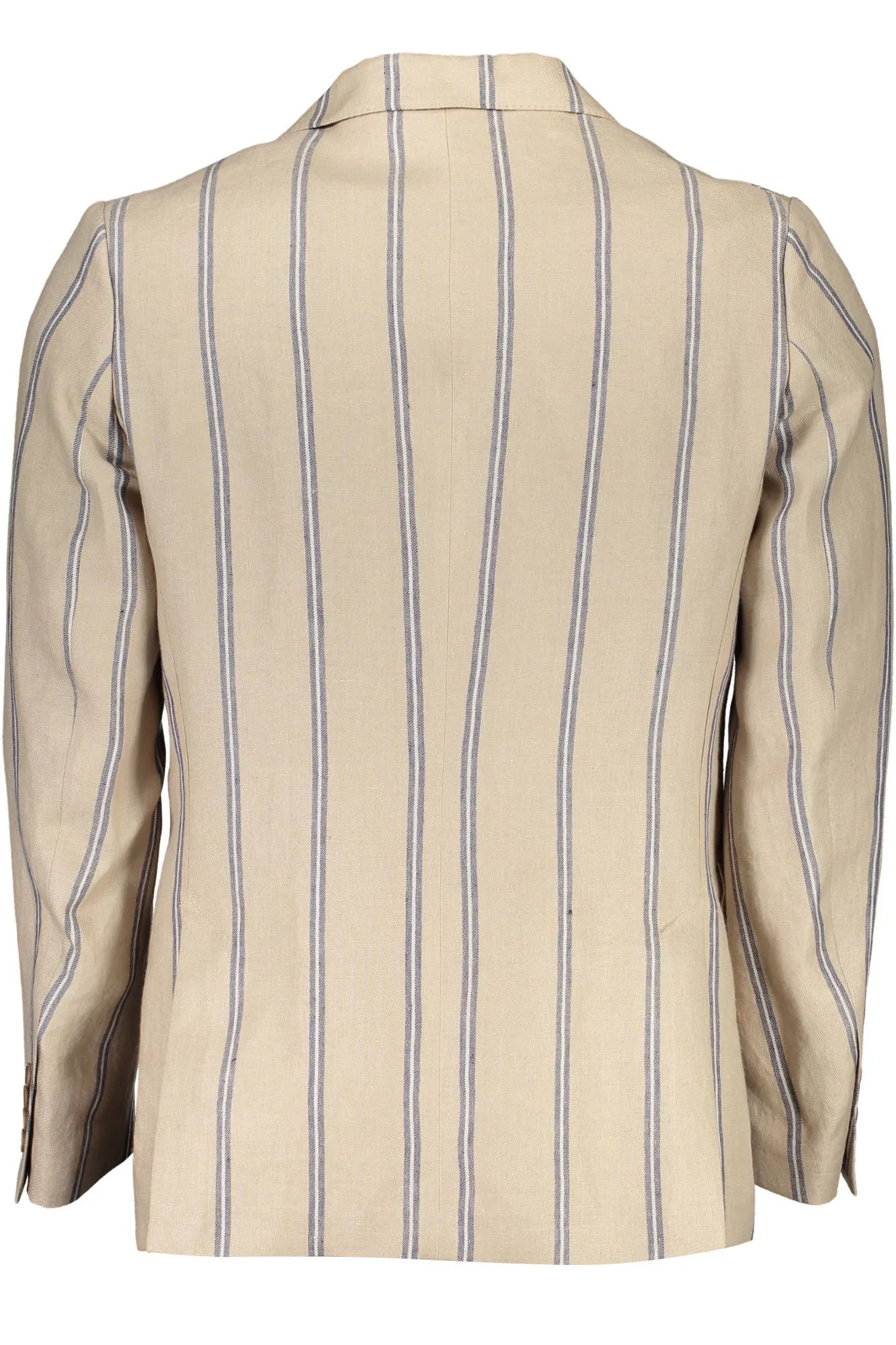 Beige Linen Men Jacket sold by Louxly product image thumbnail 2