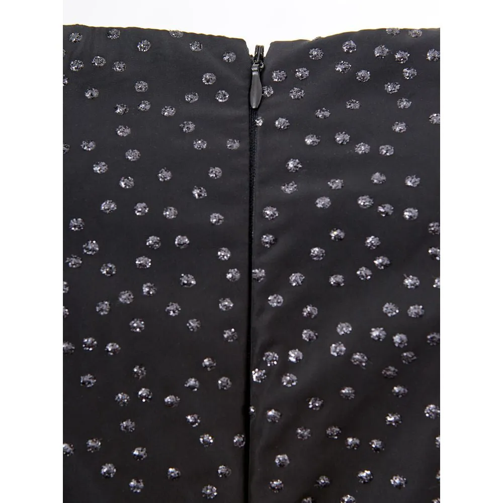 Elegant Black Polyethylene Dress sold by Louxly product image thumbnail 3