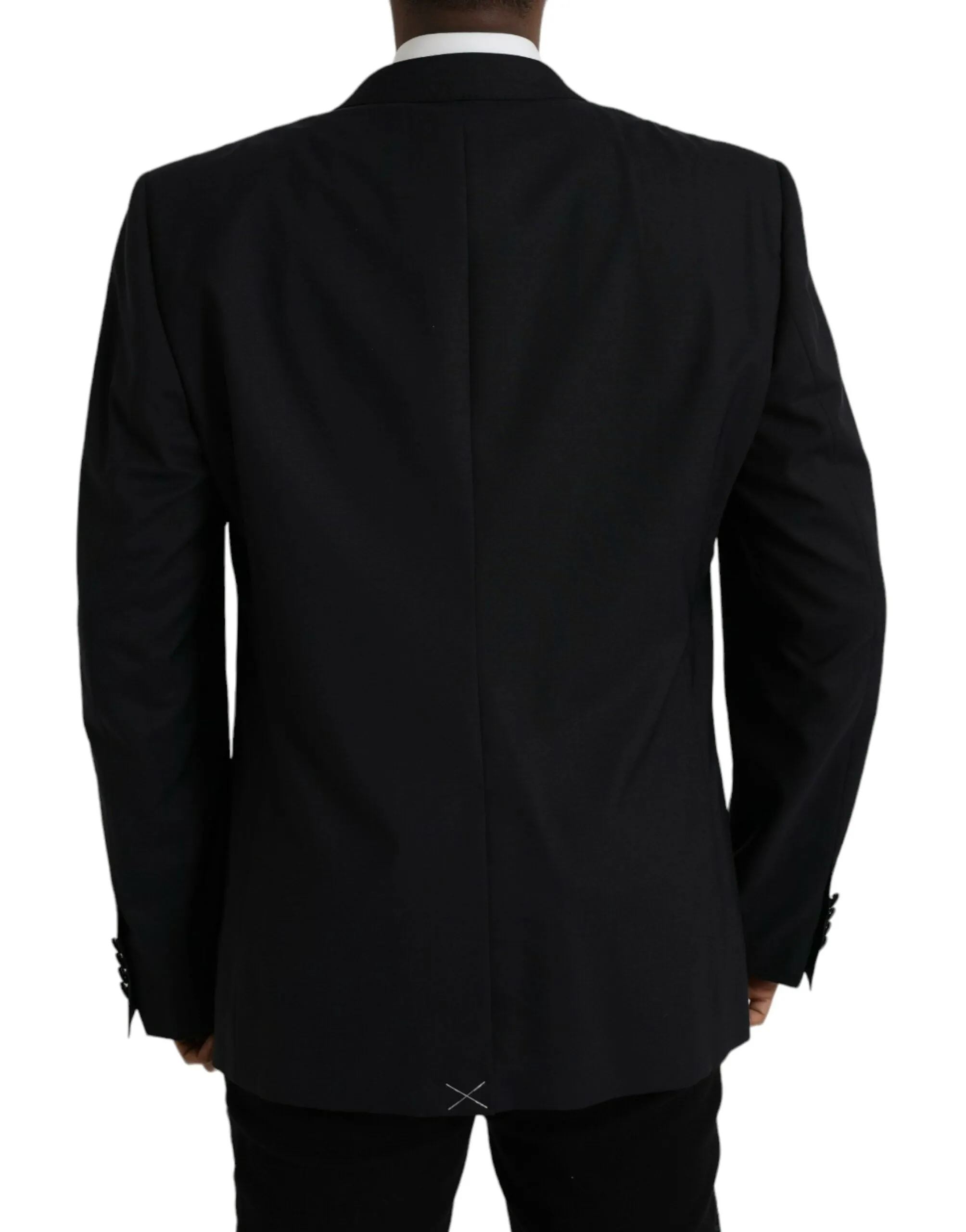 Blue MARTINI Single Breasted Coat Blazer sold by Louxly product image thumbnail 3
