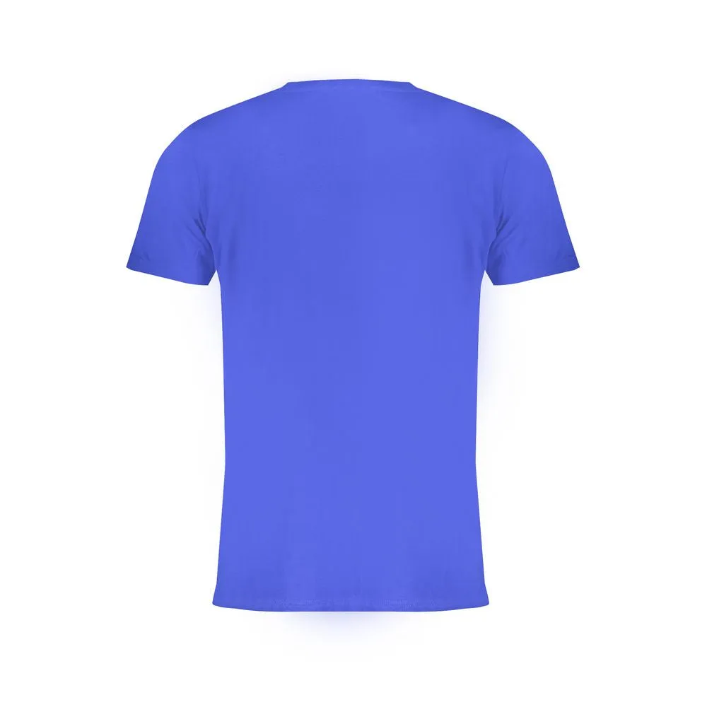 Blue Cotton T-Shirt sold by Louxly product image thumbnail 2