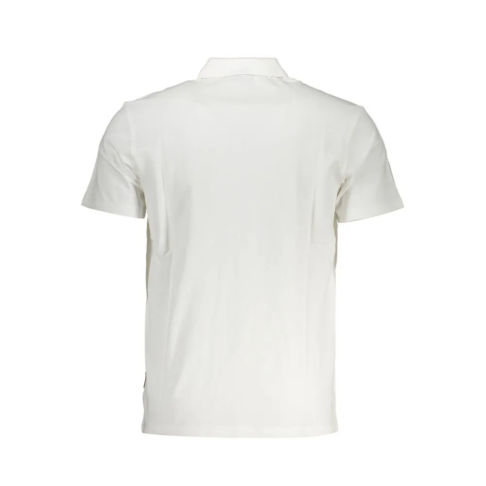 White Cotton Men Polo Shirt sold by Louxly product image thumbnail 2