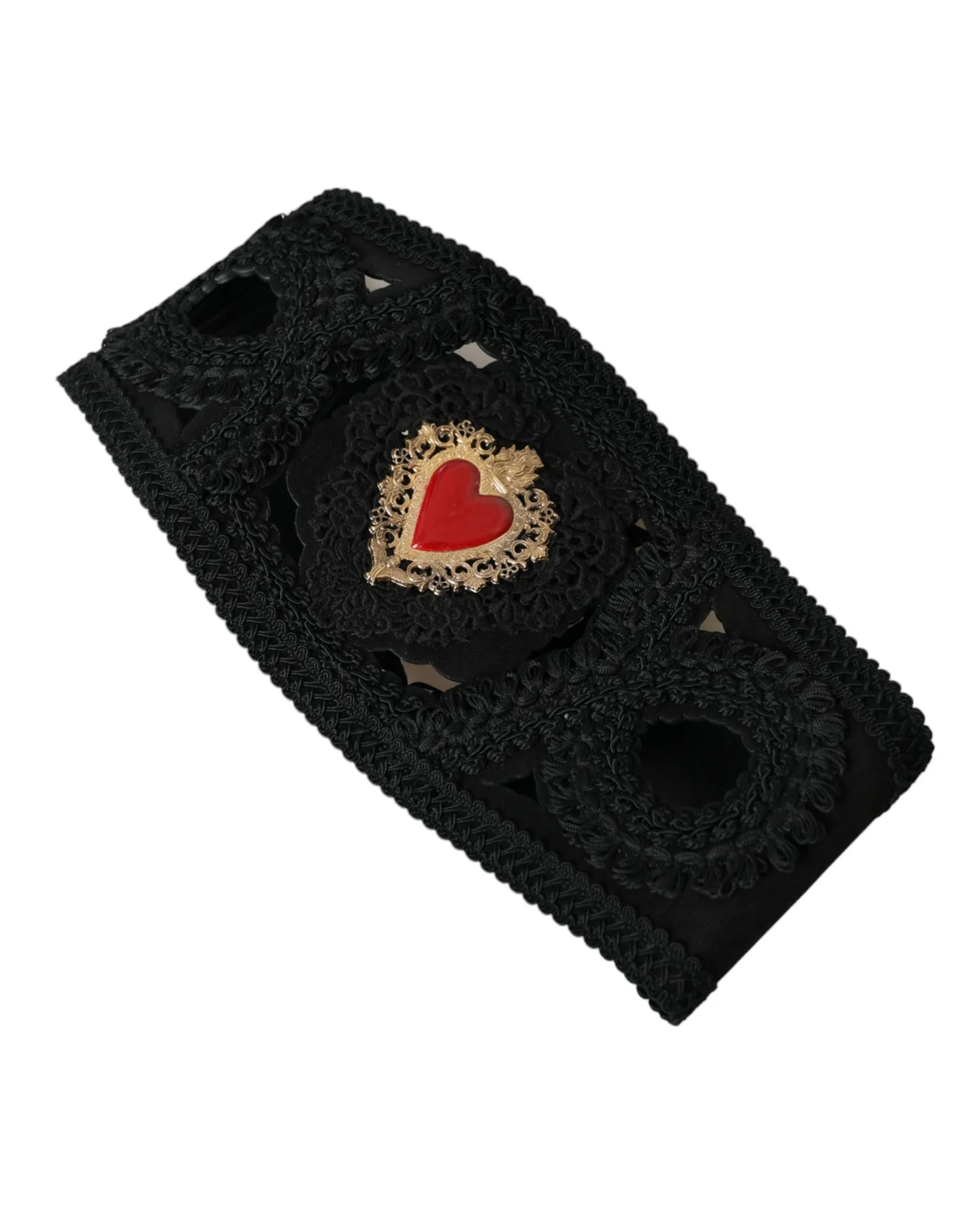 Black Canvas Embellished Waist Women Belt sold by Louxly product image thumbnail 2