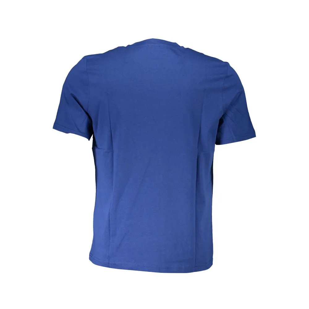 Blue Cotton T-Shirt sold by Louxly product image thumbnail 2