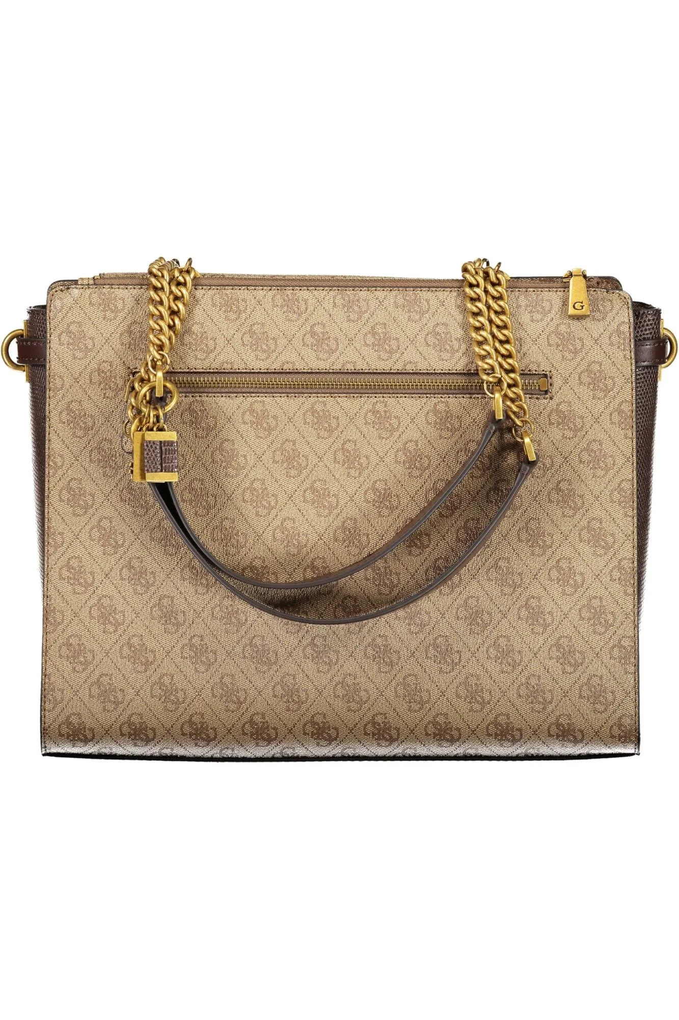 Chic Beige Dual-Chain Shoulder Bag sold by Louxly product image thumbnail 2
