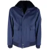 Blue Wool Vergine Jacket sold by Louxly
