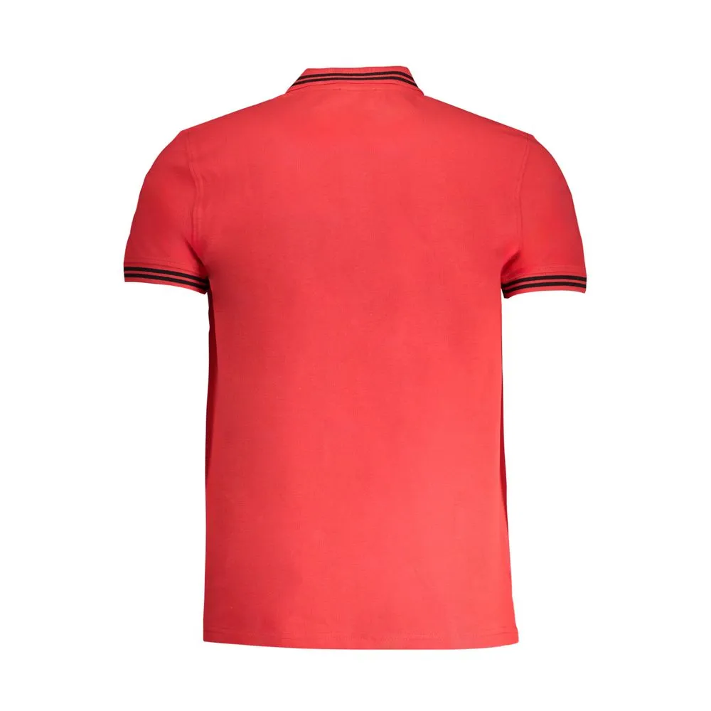Red Cotton Polo Shirt sold by Louxly product image thumbnail 2