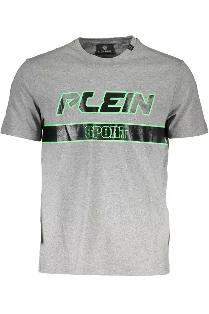 Gray Cotton Men T-Shirt sold by Louxly