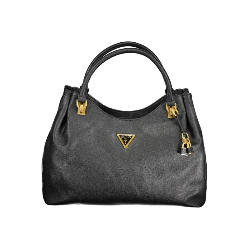 Black Polyethylene Handbag sold by Louxly