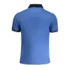 Blue Cotton Polo Shirt sold by Louxly