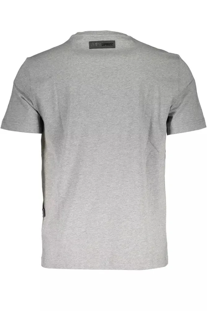 Gray Cotton Men T-Shirt sold by Louxly product image thumbnail 2