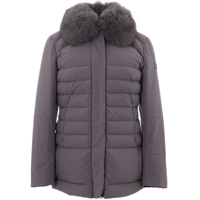 Purple Polyamide Designer Jacket sold by Louxly